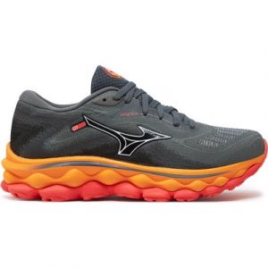 Laufschuhe Mizuno Wave Sky 7 J1GD2302 Schwarz