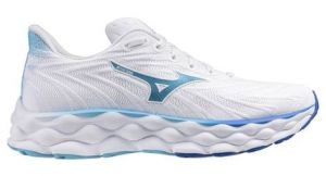 mizuno wave sky 8 running schuh weis blau damen