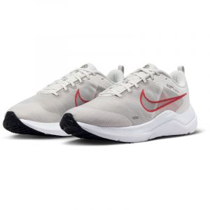 NIKE Downshifter 12 Laufschuhe Herren 009 - platinum tint/lt crimson-black-white 39