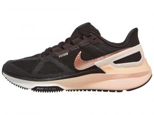 Nike Structure 25 Damen Laufschuh Schwarz/MTLC/Rot/Bronze