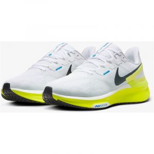 NIKE Air Zoom Structure 25 Laufschuhe Herren 108 - white/black-cyber-photo blue 42