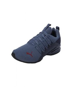 PUMA Herren Axelion Refresh Laufschuhe 39Navy Inky Blue Dark Jasper Red