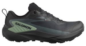 salomon genesis gtx trailrunning schuhe schwarz grun herren