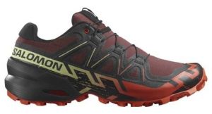 salomon speedcross 6 trailrunning schuhe rot schwarz grun