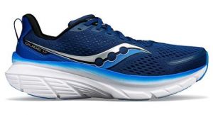 saucony guide 17 large running schuh blau weis herren