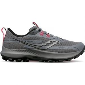 Saucony PEREGRINE 13 GTX - Damen Trailrunningschuh - Gravel, Black Laufschuh