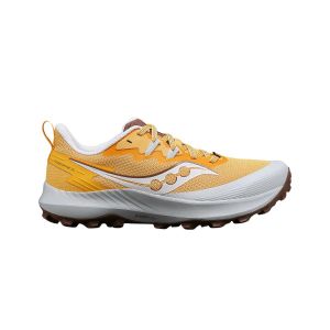 Saucony Peregrine 14 Orange Weiß SS24 Damensneaker