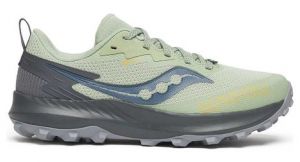 trailrunning schuhe saucony peregrine 14 gtx grun grau damen