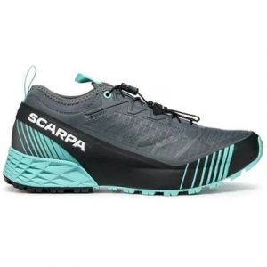 Scarpa Ribelle Run GTX - Damen Trailrunningschuh - anthracite /blue turquoise Laufschuh