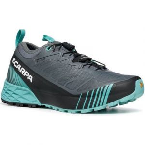 Scarpa Ribelle Run GTX Wmn Damen Trailrunningschuh anthrazit/türkis Laufschuh