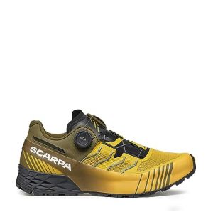 Scarpa M Ribelle Run Kalibra Ht Gelb - Bequemer robuster Herren Trailrunning Schuh