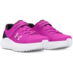 UNDER ARMOUR Surge 4 AC Laufschuhe Mädchen 500 - vivid magenta/black/stellar pink 34