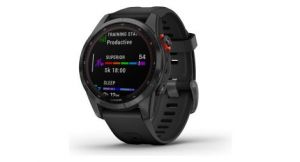 garmin fenix 7s solar sportuhr schwarz