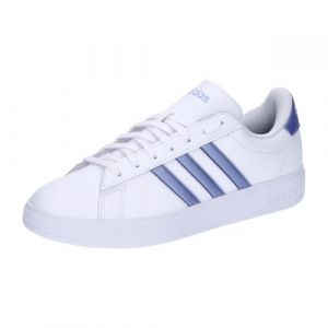 adidas Damen Sneaker Grand Court 2.0 FTWR White/Blue Spark Met. 37 1/3