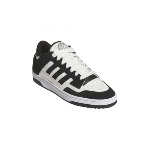 adidas Rapid Court Low Sneaker Trainer Schuhe (Black/White