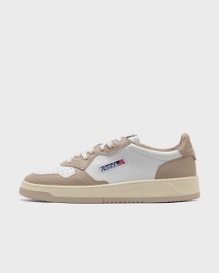 Autry Action Shoes MEDALIST LOW MAN men Lowtop white|beige in Größe:41