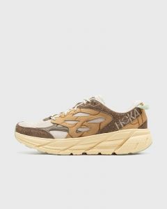 Hoka One One Clifton L Suede TP men Lowtop|Performance & Sports brown|beige in Größe:41 1/3