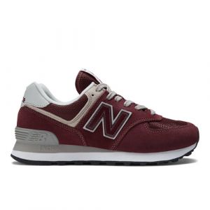 New Balance Damen 574 Core in Rot/Weiß