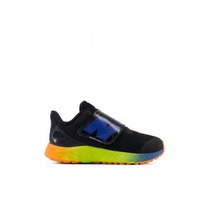 New Balance Kinder Fresh Foam Arishi v4 Hook and Loop in Schwarz/Orange/Blau/Grün