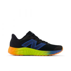 New Balance Kinder Fresh Foam Arishi v4 in Schwarz/Orange/Blau/Grün