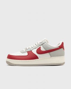 Nike AIR FORCE 1 '07 LV8 men Lowtop grey|red in Größe:40