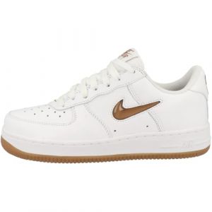 Nike Unisex Erwachsene Sneaker Low Air Force 1 Low Retro Weiss 45