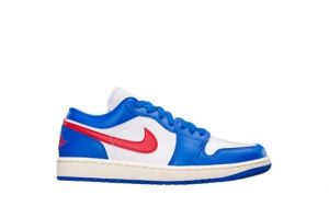 Air Jordan 1 Low Sport Blue Gym Red (Women's) DC0774-416 40.5