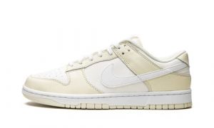 Nike Herren Dunk Low Retro Leder Coconut Milk White Sail Trainer 45 EU