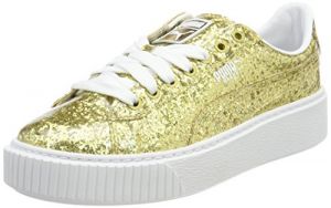 PUMA Damen Basket PlatformGlitter WN's Sneaker