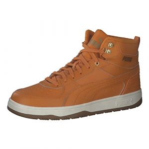 Puma Unisex Sneaker Rebound Rugged 387592 Orange Brick-Puma Team Gold 46