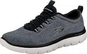 Skechers Sport Mens Summits LOUVIN Sneakers Herren Schwarz