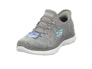 Skechers Damen Hands Free Slip Ins Summits Dazzling Haze Sneaker