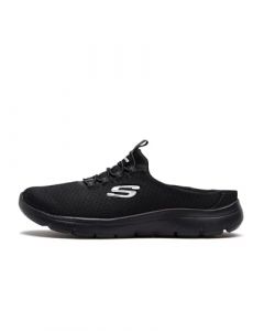 Skechers Summit Swift Step Damen Sabot Schwarz