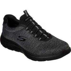 Skechers Slip-On Sneaker "SUMMITS", Slipper, Freizeitschuh in komfortabler Schuhweite