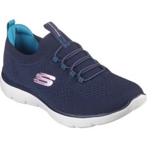 Skechers Slip-On Sneaker "SUMMITS", Freizeitschuh, Halbschuh, Slipper mit Memory Foam Ausstattung