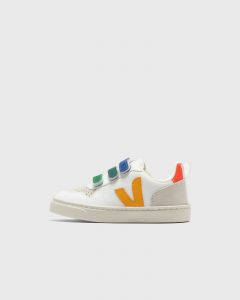 Veja SMALL V-10 VELCRO CHROMEFREE  Sneakers green|white in Größe:22