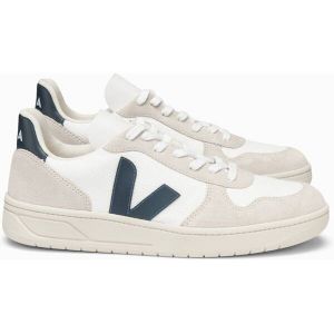 VEJA Herren Freizeitschuhe V-10 B-MESH WHITE_NAUTICO