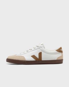 Veja Volley O.T. LEATHER WHITE TENT BARK men Lowtop brown|white in Größe:41