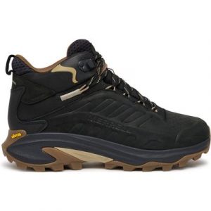 Trekkingschuhe Merrell Moab Speed 2 Ltr Mid Wp J037777 Schwarz