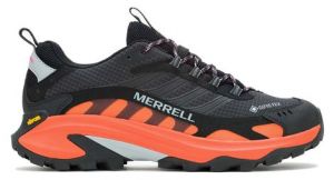 merrell moab speed 2 gore tex wanderschuhe schwarz orange