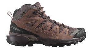 damen wanderschuhe salomon x ultra 360 mid gore tex braun schwarz