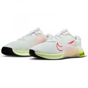 NIKE Metcon 9 Fitnessschuhe Damen 101 - white/bright crimson-volt-barely volt 42.5