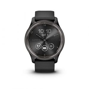 Garmin vívomove Trend ? Hybrid-Smartwatch mit analogen Zeigern und Touchdisplay. Fitness-/Gesundheitsfunktionen