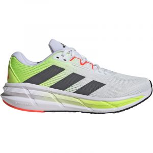 adidas Questar 3 Laufschuhe Herren ID6319 - cloud white/grey five/lucid lemon 41 1/3