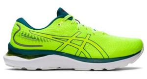 asics gel cumulus 24 running schuhe gelb blau