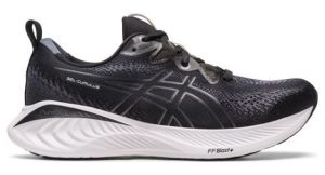 asics gel cumulus 25 laufschuhe schwarz weis damen