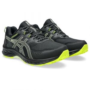 ASICS Gel-Venture 9 Waterproof Sportschuhe Herren Schwarz/Gelb - 41 1/2 - Laufschuhe Shoes