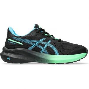 Asics GT-1000 13 GS BLACK/DIGITAL AQUA Laufschuh