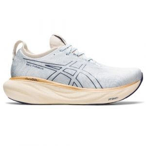 ASICS Nimbus 25 Straßenlaufschuhe für Frauen Orange Weiß 37 EU