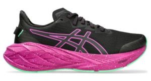 asics novablast 4 lite show schwarz pink damen laufschuhe